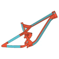 MTB Frame Guard Stickers Kit