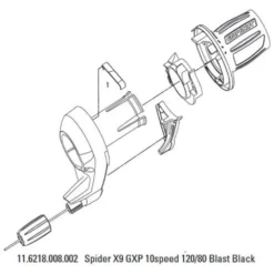 SRAM X9 GXP Spider